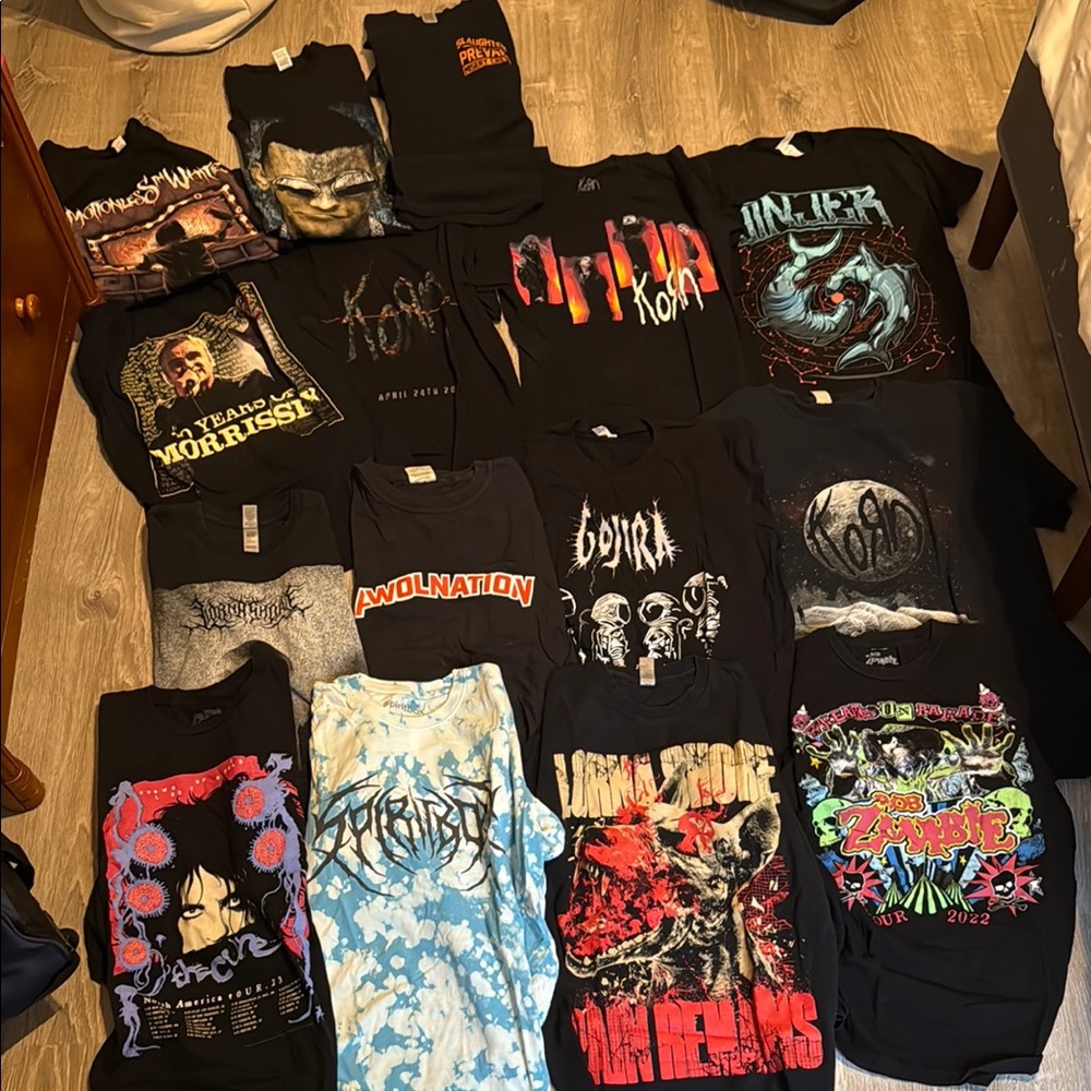 Graphic Band T-Shirts Collection